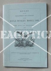 MANUALE MANAGEMENT AND CLEANING OF THE RIFLE MUSKET M.1863