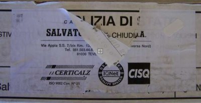 ITALIA SCARPONI P.S. 44 ORIGINALE NUOVO
