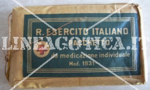 ITALIA PACCHETTO DI MEDICAZIONE INDIVIDUALE MODELLO 1931 R.E.I.