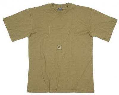 US T-SHIRT CLASSIC-STYLE COYOTE 160GR/M2