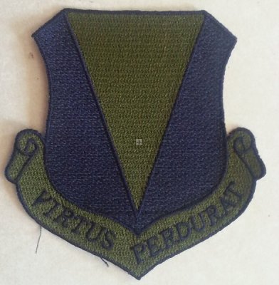 USAF PATCH 86TH TACTICAL FIGHTER WING SUBDUED ORIGINALE