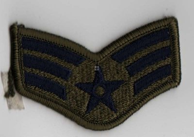 US AIR FORCE COPPIA GRADI SERGEANT SUBDUED