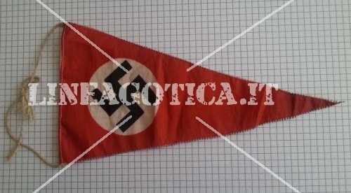 GERMANIA GAGLIARDETTO NAZISTA ORIGINALE - Clicca l'immagine per chiudere