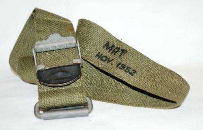 US CINGHIA M1 GARAND / M14 / M16 OLIVE 1965 ORIGINALE NUOVA