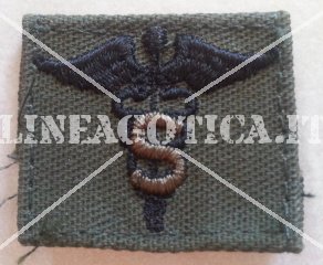 US BRANCH SANITARY CORPS UFFICIALE SUBDUED ORIGINALE