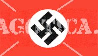 FASCIA DA BRACCIO PARTITO NAZISTA IN PANNO DI LANA RIPRODUZIONE - Clicca l'immagine per chiudere