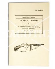 MANUALE US SMG THOMPSON M28A1 (TM9-1215)