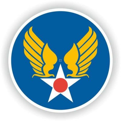 US ADESIVO USAAF ARMY AIR FORCE