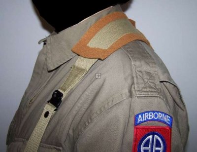 US AIRBORNE SUSPENDERS PADS (COPPIA) - RIPRODUZIONE