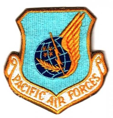 DISTINTIVO US PACIFIC AIR FORCES (CHIARO)