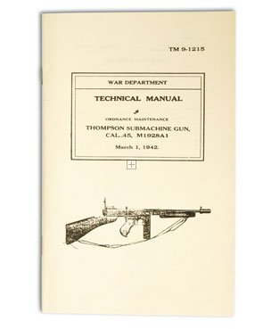 MANUALE US SMG THOMPSON M28A1 (TM9-1215)