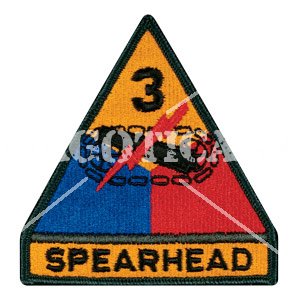 US PATCH 3RD ARMOURED DIVISION SPEARHEAD - Clicca l'immagine per chiudere