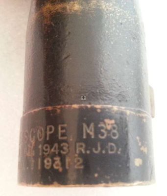 US TELESCOPE M38 1943 ORIGINALE