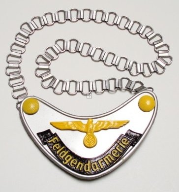 WH GORGERA FELDGENDARMERIE RIPRODUZIONE