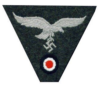 LW TRAPEZOIDE BERRETTO TRUPPA FELDDIVISION M1943 CON AQUILA E CO