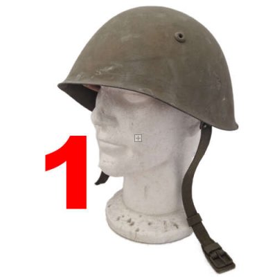 ITALIA ELMETTO M33 WW2 RIVERNICIATO COME NUOVO