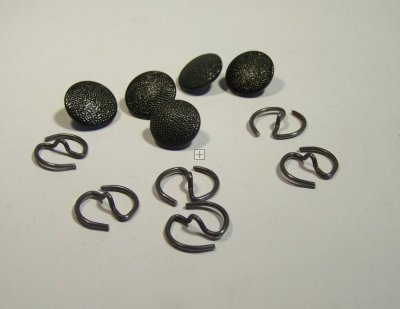 WH 5 BOTTONI PER UNIFORME DRILLICH M40 RIPRODUZIONE