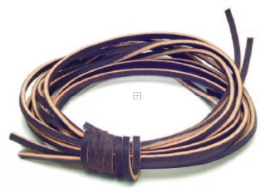 US PAIO LACCI CUOIO MARRONE 210 CM PER SCARPONI