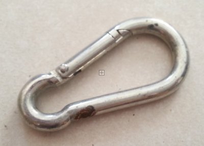 LITTLE STEEL CARABINER USED