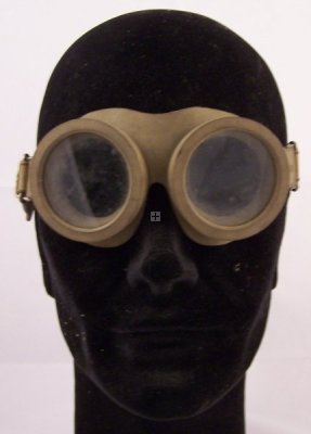 ITALIAN GAS GOGGLES S.C.M. 50 POLICE ORIGINAL