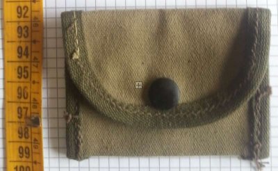 US TASCA DI TELA OLIVE MEDIA ORIGINALE