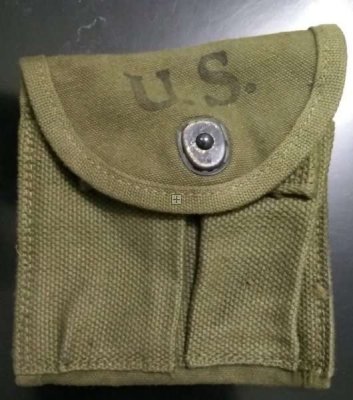 US PORTACARICATORI 30M1 CARBINE OLIVE (1943) ORIGINALE