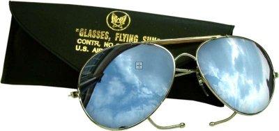 US OCCHIALI PILOTA AVIAZIONE WW2 RIPRODUZIONE